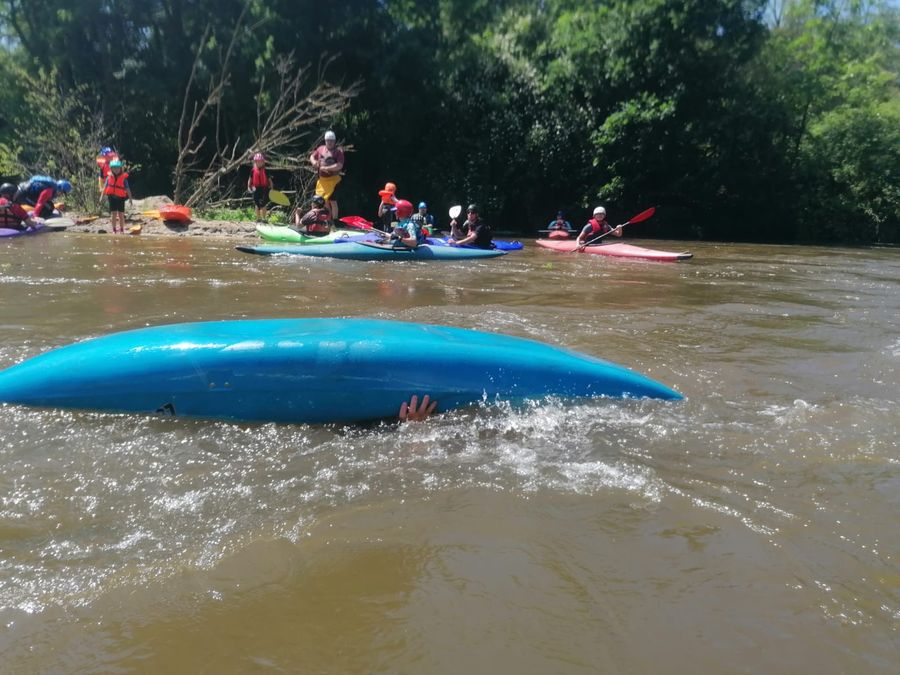 Erste Einsteiger-Flussfahrt nach der Corona-Pause